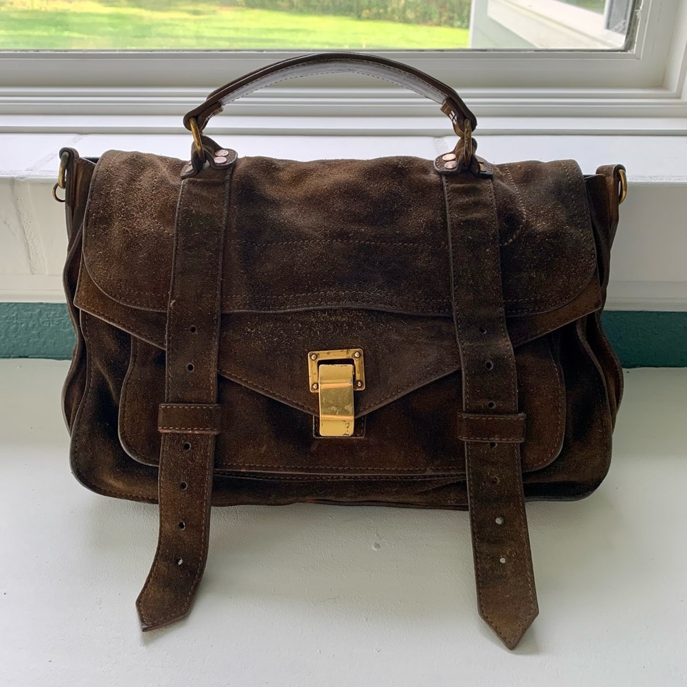 ❗️SOLD❗️Authentic Proenza Schouler PS1 Suede Bag